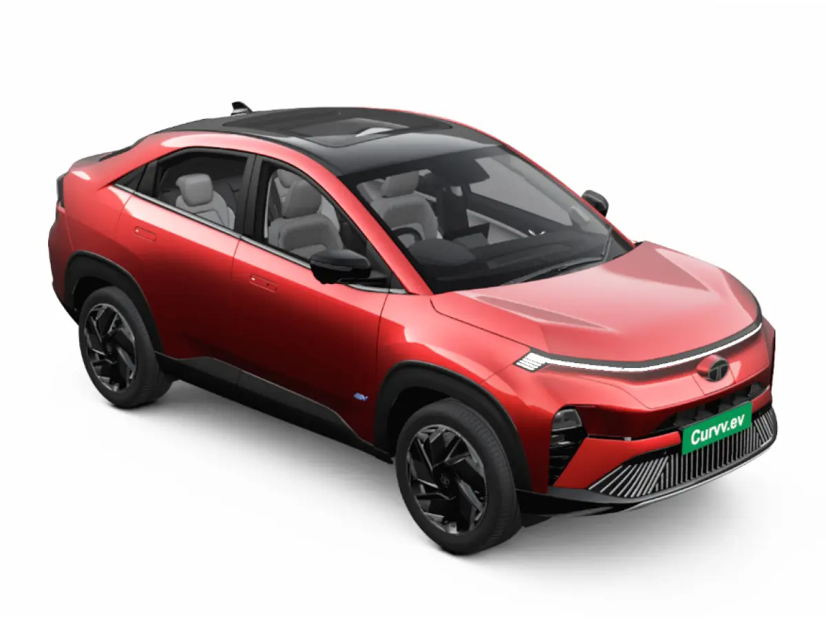 Tata Curvv EV Flame Red DT